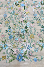 Color Lace: Pastel Garden Symphony Lace, 1 Meter