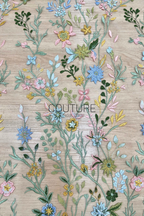 Color Lace: Pastel Garden Symphony Lace, 1 Meter