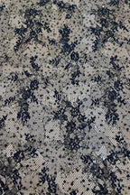 Color Lace: Delicate Floral Vine with Scalloped Eyelash Fringe Edge, 3 Meters
