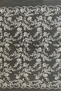 Floral Lace: Delicate Floral Vine with Scalloped Border, 3 Meters