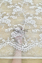 Floral Lace: Dense Allover Floral Pattern, 3 Meters